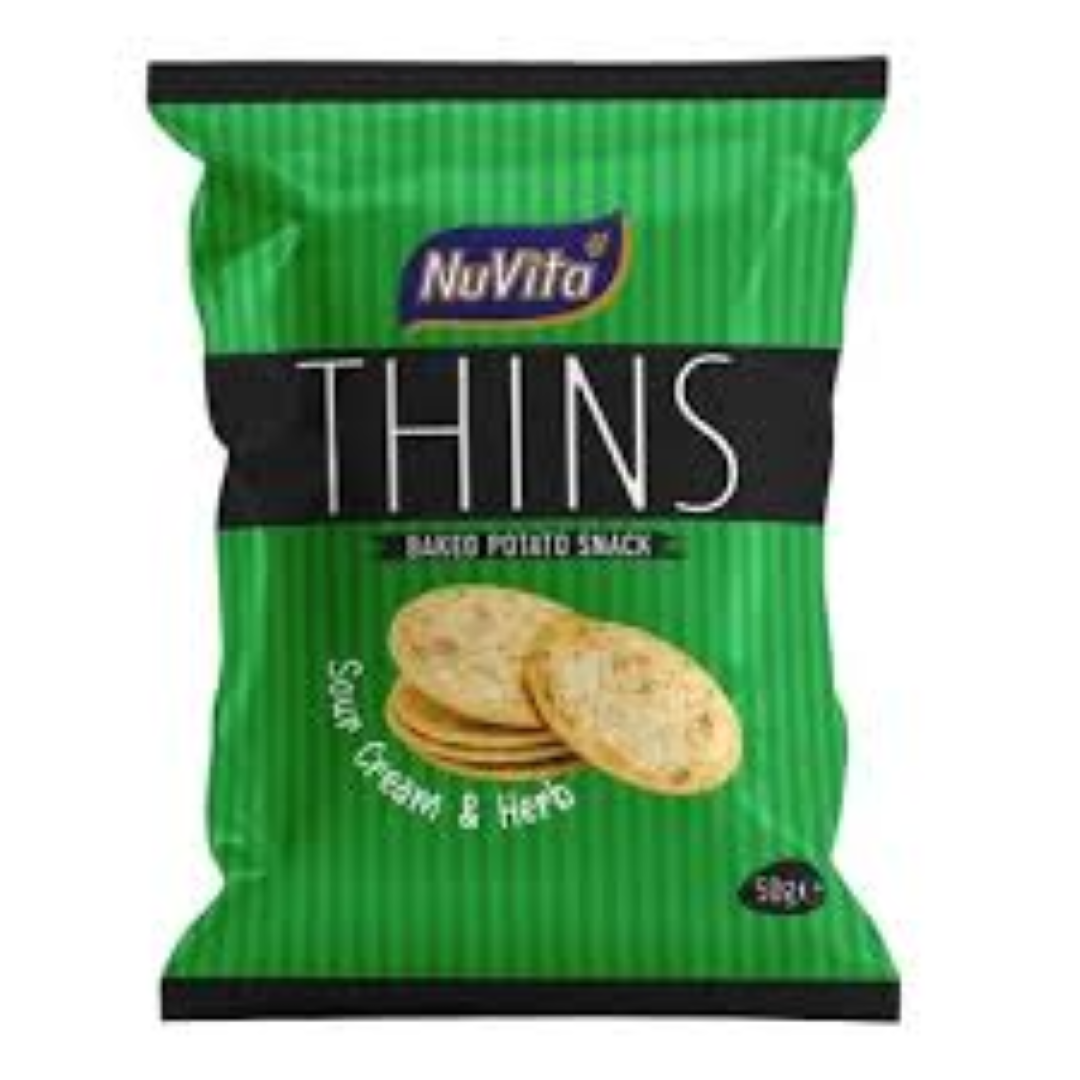 NUVITA THINS SOUR CREAM N HERB 20G
